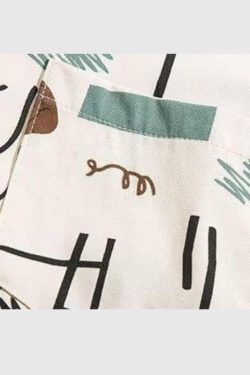 Style Core Aesthetics, New Style Trends Color Block Graffiti Shirts