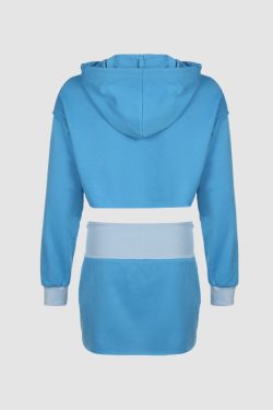 Style Core Aesthetics, New Style Trends Color Block Hoodie Sets