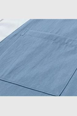 Style Core Aesthetics, New Style Trends Color Block Ice Silk Shirt