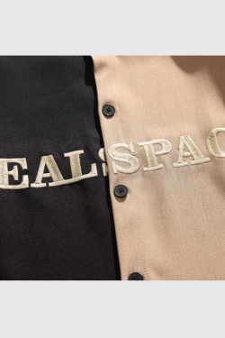 Style Core Aesthetics, New Style Trends Color Block Letter Print Shirt