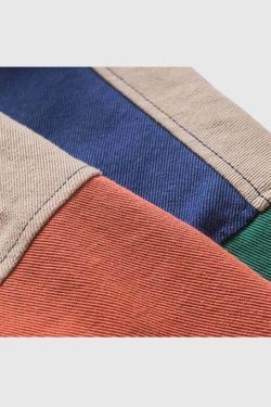 Style Core Aesthetics, New Style Trends Color-Block Reversible Jacket