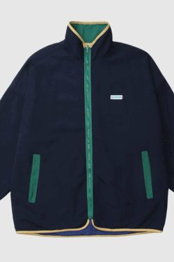 Style Core Aesthetics, New Style Trends Color-Block Reversible Jacket