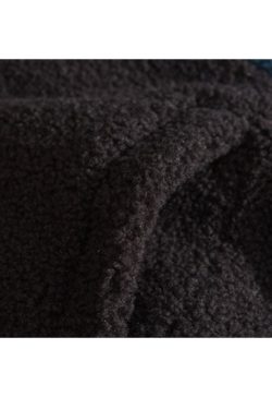 Style Core Aesthetics, New Style Trends Color-Block Shearling-Lined Warm Cotton Coat