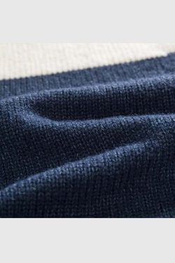 Style Core Aesthetics, New Style Trends Color Block Striped Sweater