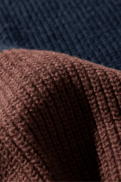 Style Core Aesthetics, New Style Trends Color Block Textured Sweater