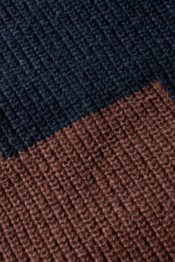 Style Core Aesthetics, New Style Trends Color Block Textured Sweater