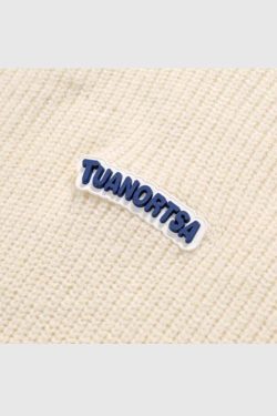 Style Core Aesthetics, New Style Trends Color-Contrast Knit Sweater