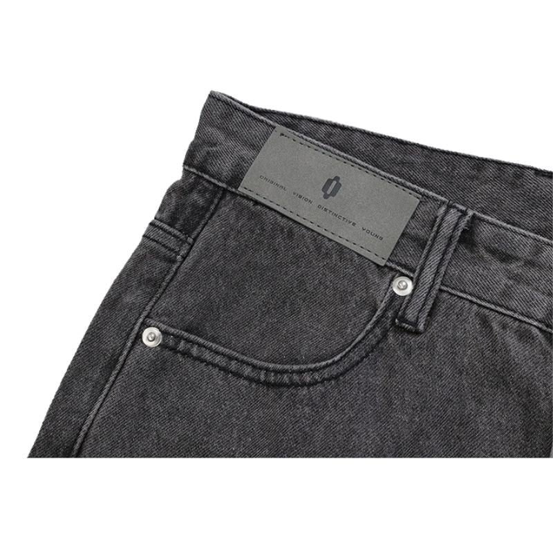 Style Core Aesthetics, New Style Trends Color Patchwork Design Jeans Style Core Aesthetics, New Style Trends Color Patchwork Design Jeans