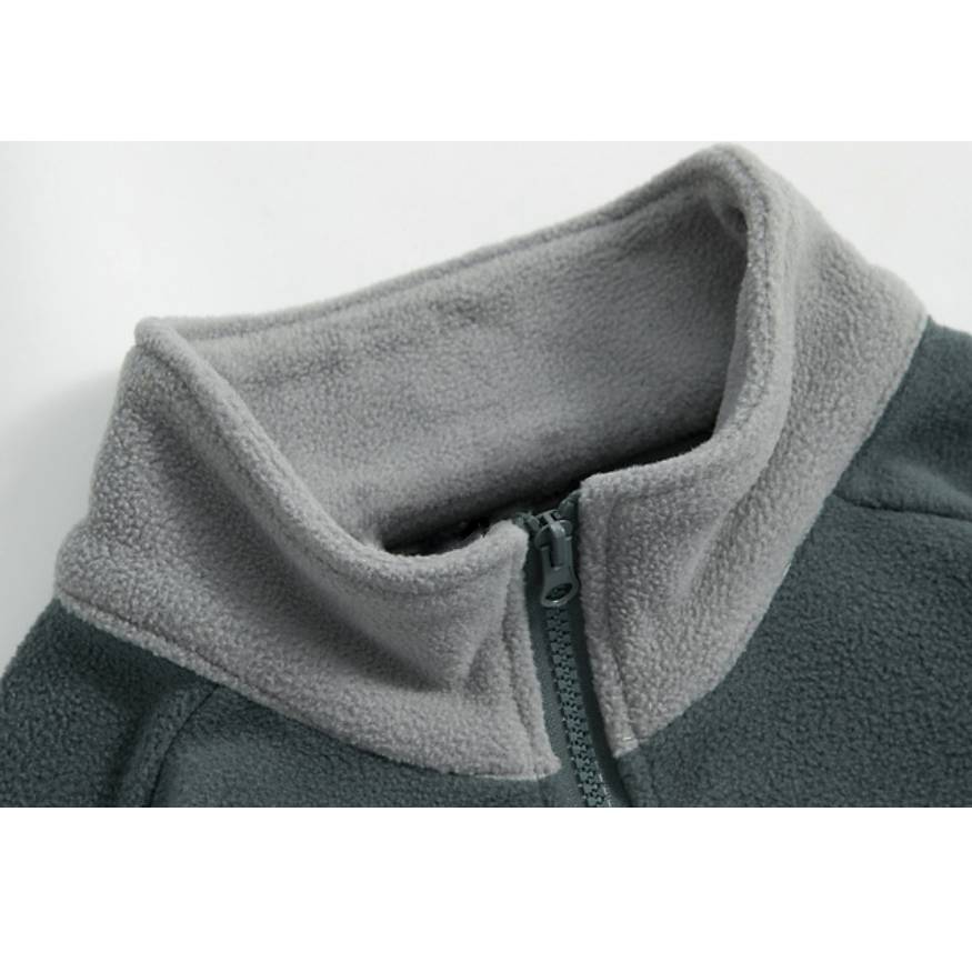 Style Core Aesthetics, New Style Trends Color Stitching Half Zip Up Sweatshirt Style Core Aesthetics, New Style Trends Color Stitching Half Zip Up Sweatshirt