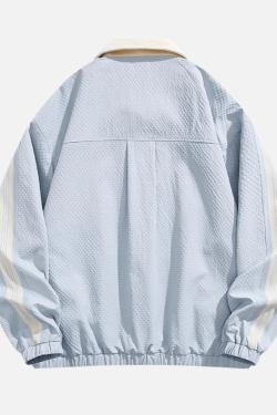 Style Core Aesthetics, New Style Trends Colorblock Casual Street Jacket