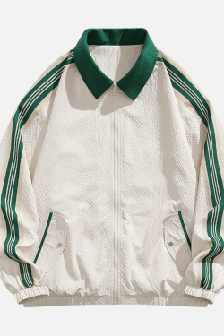 Style Core Aesthetics, New Style Trends Colorblock Casual Street Jacket