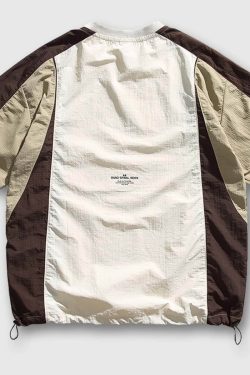 Style Core Aesthetics, New Style Trends Colorblock Casual T-Shirt