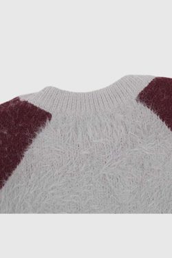 Style Core Aesthetics, New Style Trends Colorblock Crew Neck Knit Sweater