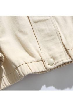 Style Core Aesthetics, New Style Trends Colorblock Embroidered Jacket