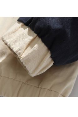 Style Core Aesthetics, New Style Trends Colorblock Embroidered Jacket