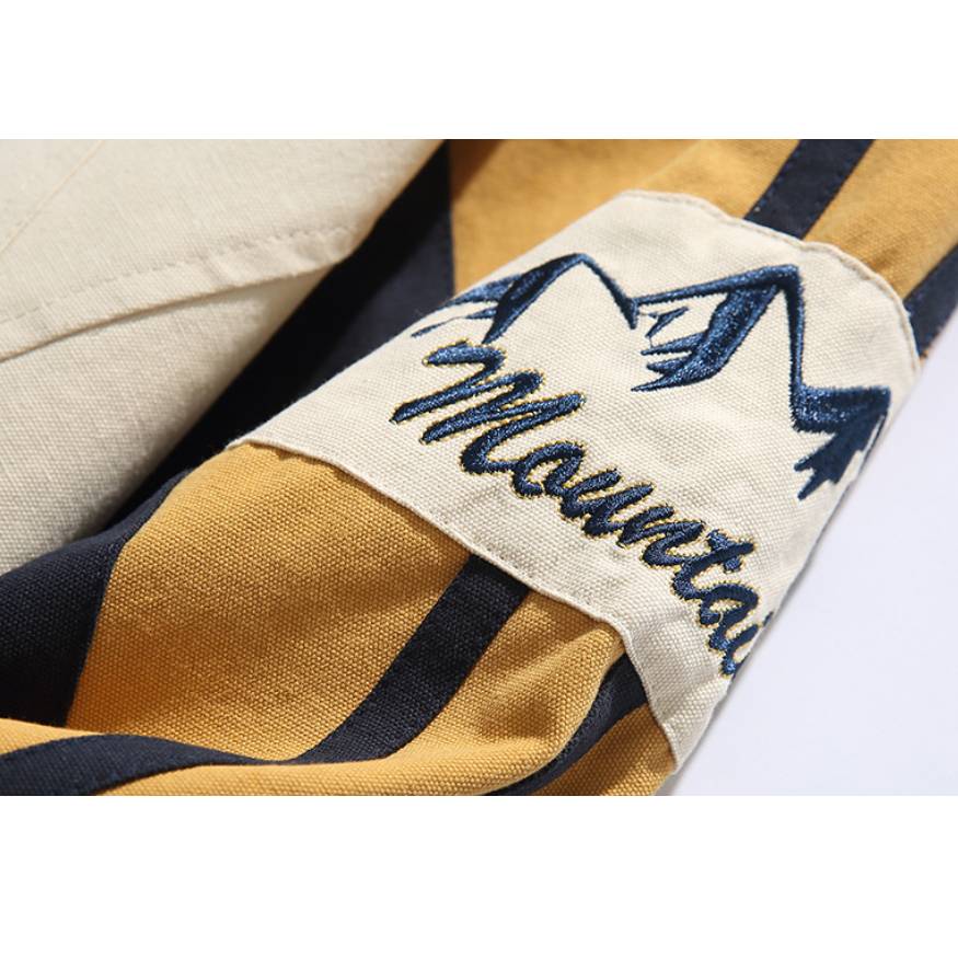 Style Core Aesthetics, New Style Trends Colorblock Embroidered Jacket Style Core Aesthetics, New Style Trends Colorblock Embroidered Jacket