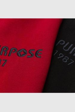 Style Core Aesthetics, New Style Trends Colorblock 'NO PURPOSE' Sweatshirt