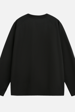 Style Core Aesthetics, New Style Trends Colorblock Patchwork Long Sleeve T-Shirt