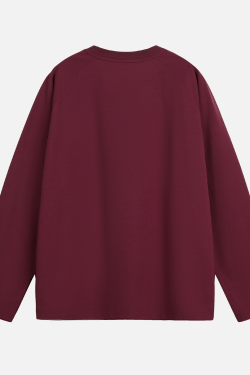 Style Core Aesthetics, New Style Trends Colorblock Patchwork Long Sleeve T-Shirt