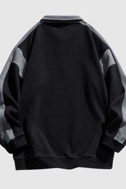 Style Core Aesthetics, New Style Trends Colorblock Quarter-Zip Sweatshirt