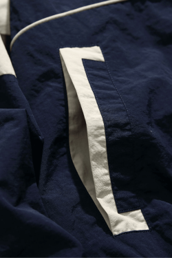 Style Core Aesthetics, New Style Trends Colorblock Stand Collar Jacket