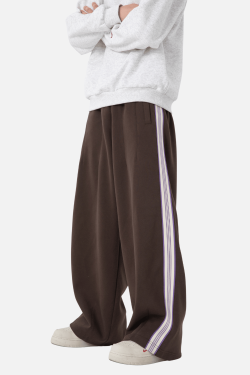 Style Core Aesthetics, New Style Trends Colorblock Stripe Casual Pants