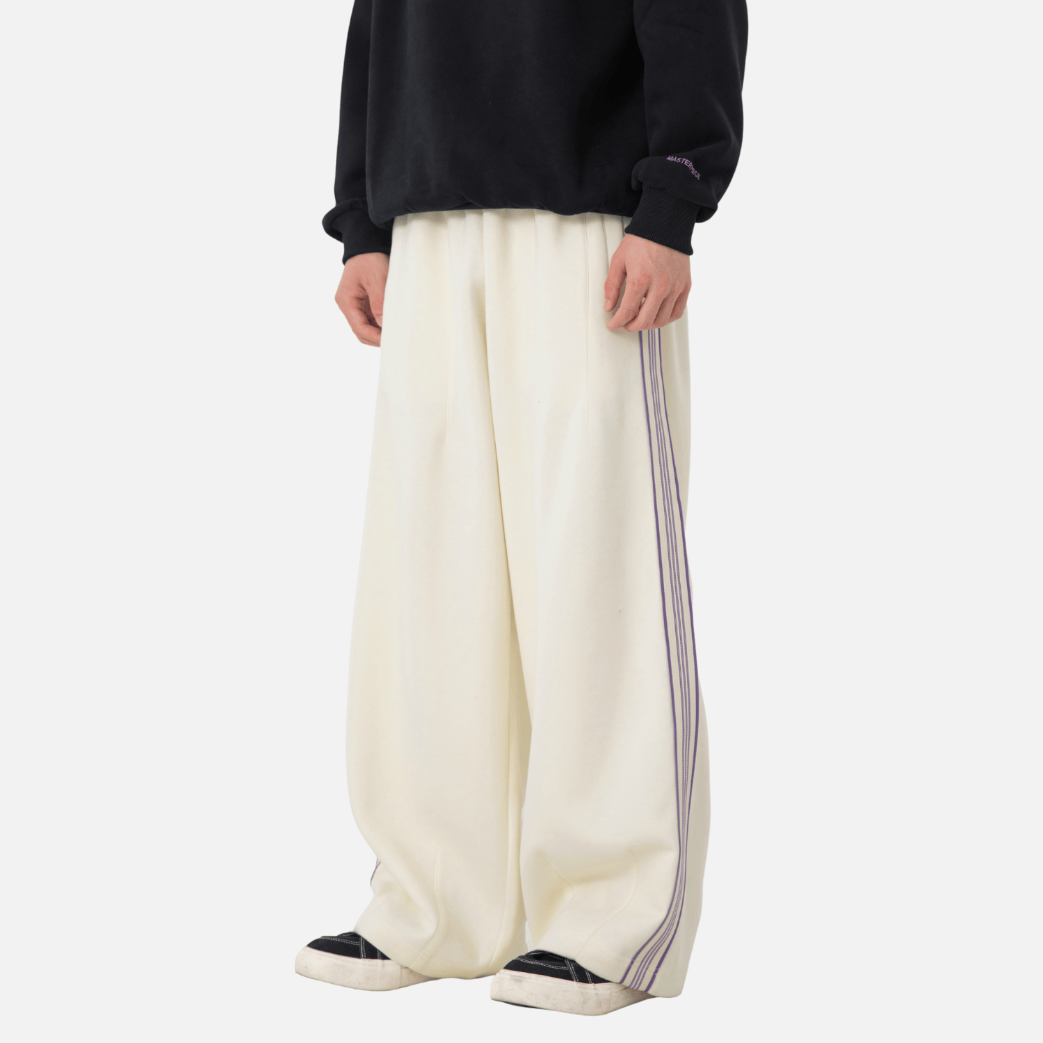 Style Core Aesthetics, New Style Trends Colorblock Stripe Casual Pants Style Core Aesthetics, New Style Trends Colorblock Stripe Casual Pants