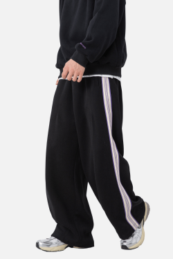 Style Core Aesthetics, New Style Trends Colorblock Stripe Casual Pants