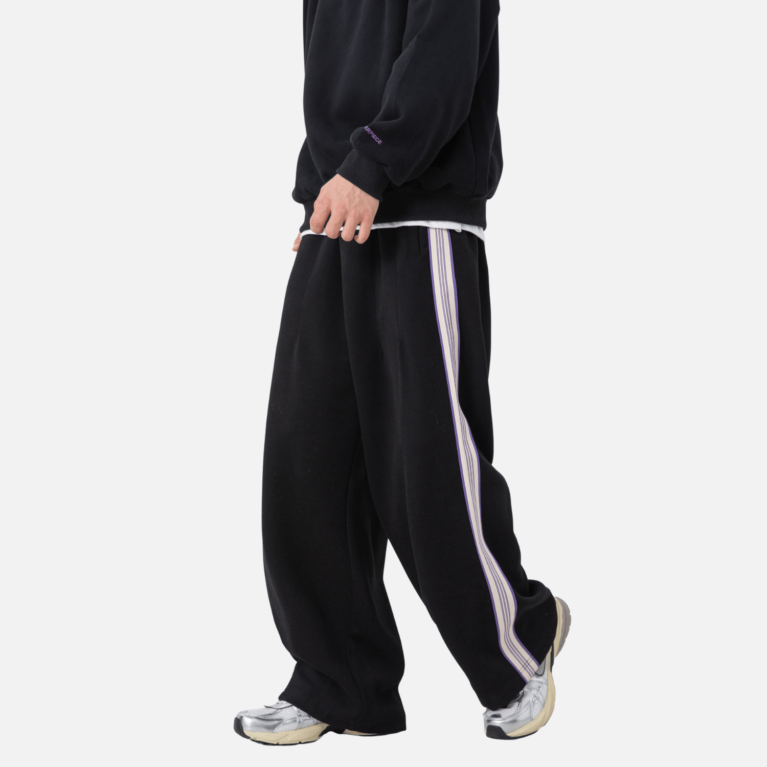 Style Core Aesthetics, New Style Trends Colorblock Stripe Casual Pants Style Core Aesthetics, New Style Trends Colorblock Stripe Casual Pants