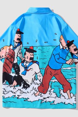 Style Core Aesthetics, New Style Trends Comic Printed Shirts