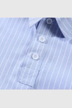 Style Core Aesthetics, New Style Trends Contrast Stripe Patchwork Shirts