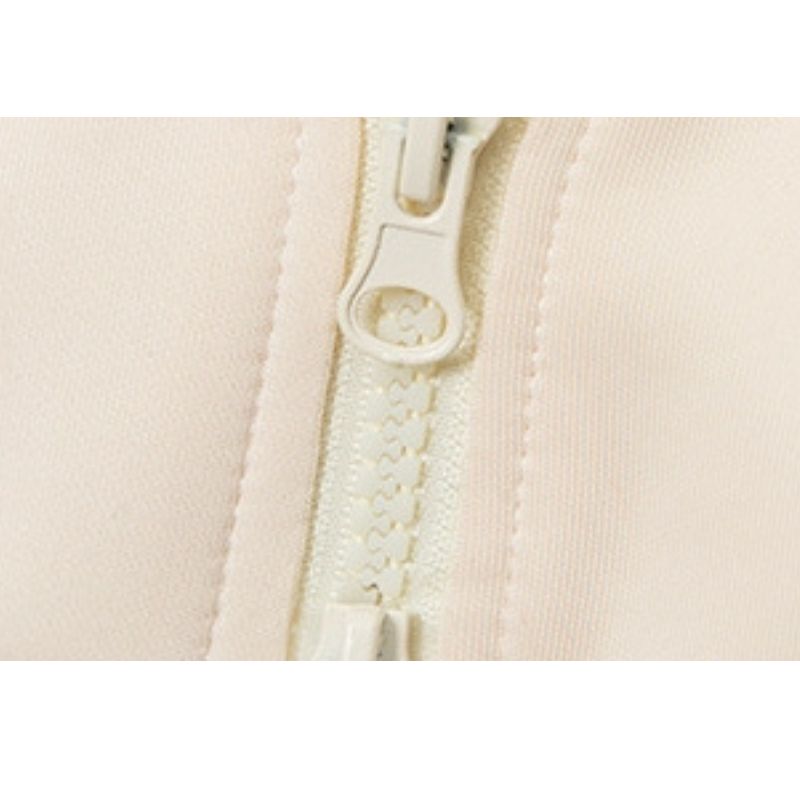 Style Core Aesthetics, New Style Trends Contrast Stripe Sleeve Short Collar Jacket Style Core Aesthetics, New Style Trends Contrast Stripe Sleeve Short Collar Jacket