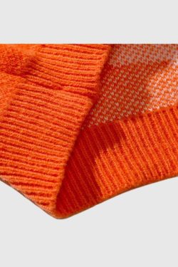 Style Core Aesthetics, New Style Trends Contrasting Colors Knit Sweater