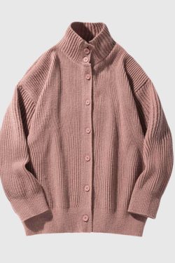 Style Core Aesthetics, New Style Trends Cozy Button-Up Cardigan Sweater