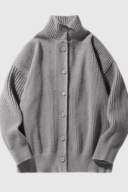 Style Core Aesthetics, New Style Trends Cozy Button-Up Cardigan Sweater