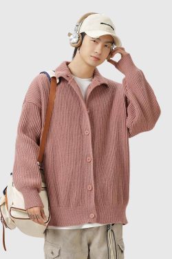 Style Core Aesthetics, New Style Trends Cozy Button-Up Cardigan Sweater