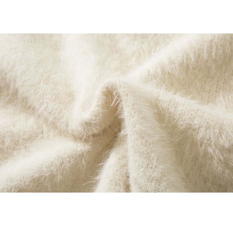 Style Core Aesthetics, New Style Trends Cozy Distressed Mink Knit Pullover Style Core Aesthetics, New Style Trends Cozy Distressed Mink Knit Pullover