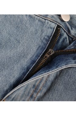 Style Core Aesthetics, New Style Trends Cross Print Jeans