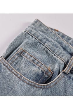 Style Core Aesthetics, New Style Trends Cross Print Jeans