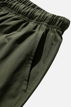 Style Core Aesthetics, New Style Trends Curved Hem Pocket Shorts