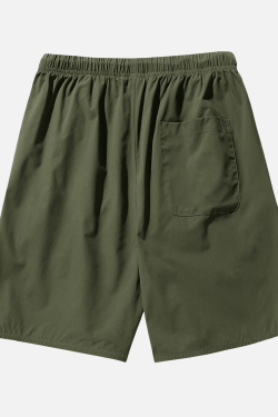 Style Core Aesthetics, New Style Trends Curved Hem Pocket Shorts