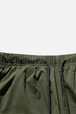 Style Core Aesthetics, New Style Trends Curved Hem Pocket Shorts