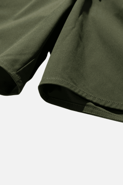 Style Core Aesthetics, New Style Trends Curved Hem Pocket Shorts