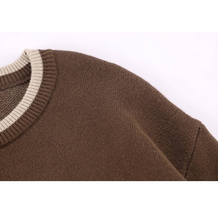 Style Core Aesthetics, New Style Trends Cute Bear Print Knit Sweater + Bear Mini Bag Style Core Aesthetics, New Style Trends Cute Bear Print Knit Sweater + Bear Mini Bag