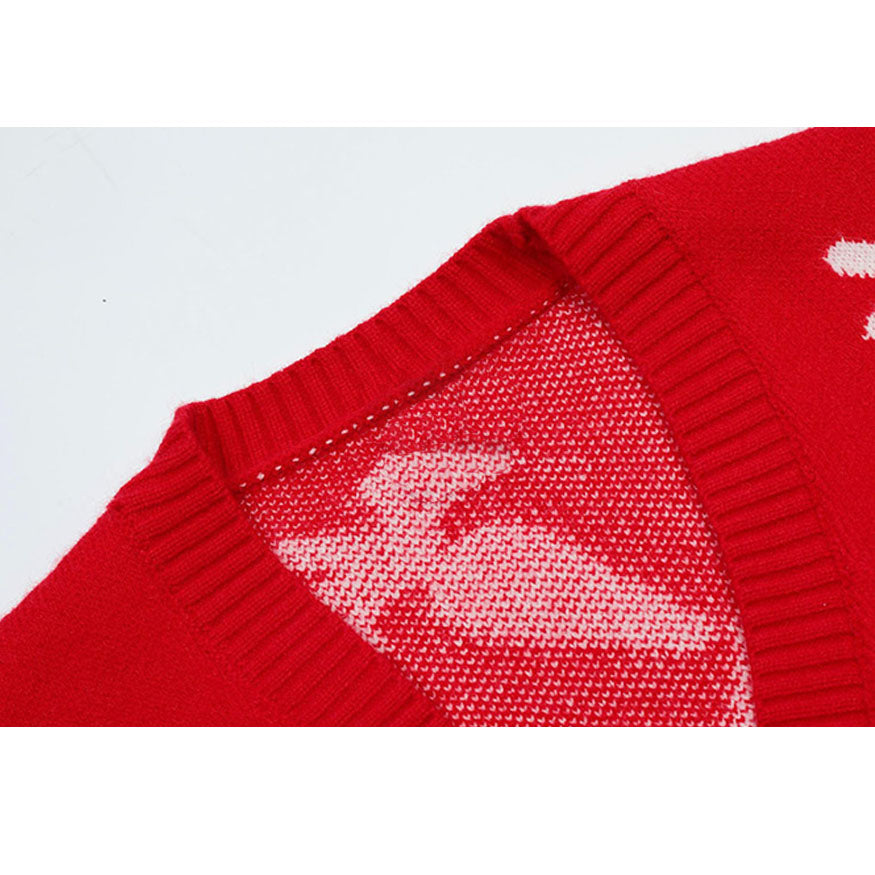 Style Core Aesthetics, New Style Trends Cute Carrot Pattern Cardigan Sweater Style Core Aesthetics, New Style Trends Cute Carrot Pattern Cardigan Sweater