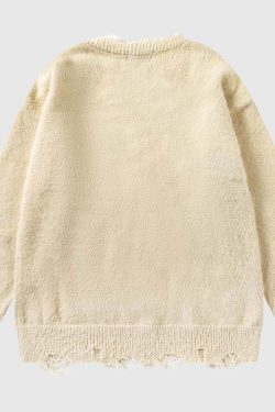 Style Core Aesthetics, New Style Trends Cute Cat Pattern Sweater