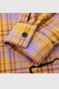 Style Core Aesthetics, New Style Trends Cute Cat Plaid Shirt