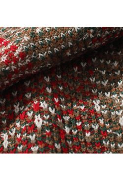 Style Core Aesthetics, New Style Trends Cute Christmas Bear Pattern Knit Sweater