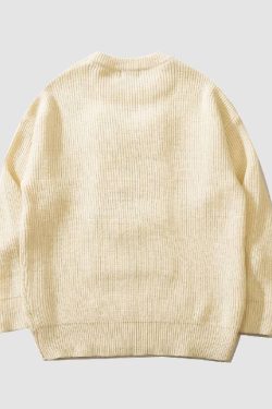 Style Core Aesthetics, New Style Trends Cute Pocket Rabbit Knit Sweater