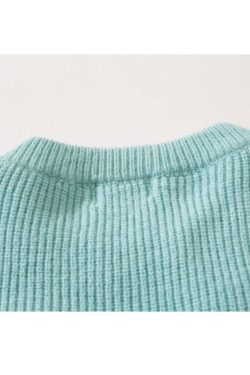 Style Core Aesthetics, New Style Trends Cute Pocket Rabbit Knit Sweater